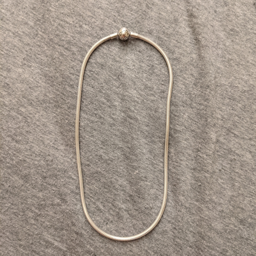 Pandora snake chain necklace